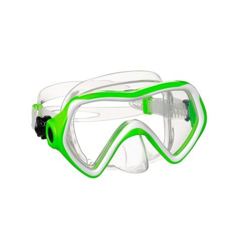 Mares COMET Maske Şeffaf/Sarı - Eco Kutu