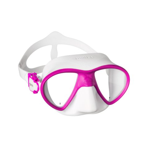 Mares X-FREE Maske Beyaz/Pembe - Eco Kutu