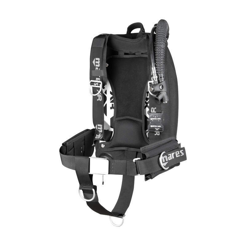 Mares XR-REC Gümüş Tekli Sırt Koşum Komple Set - XR Serisi