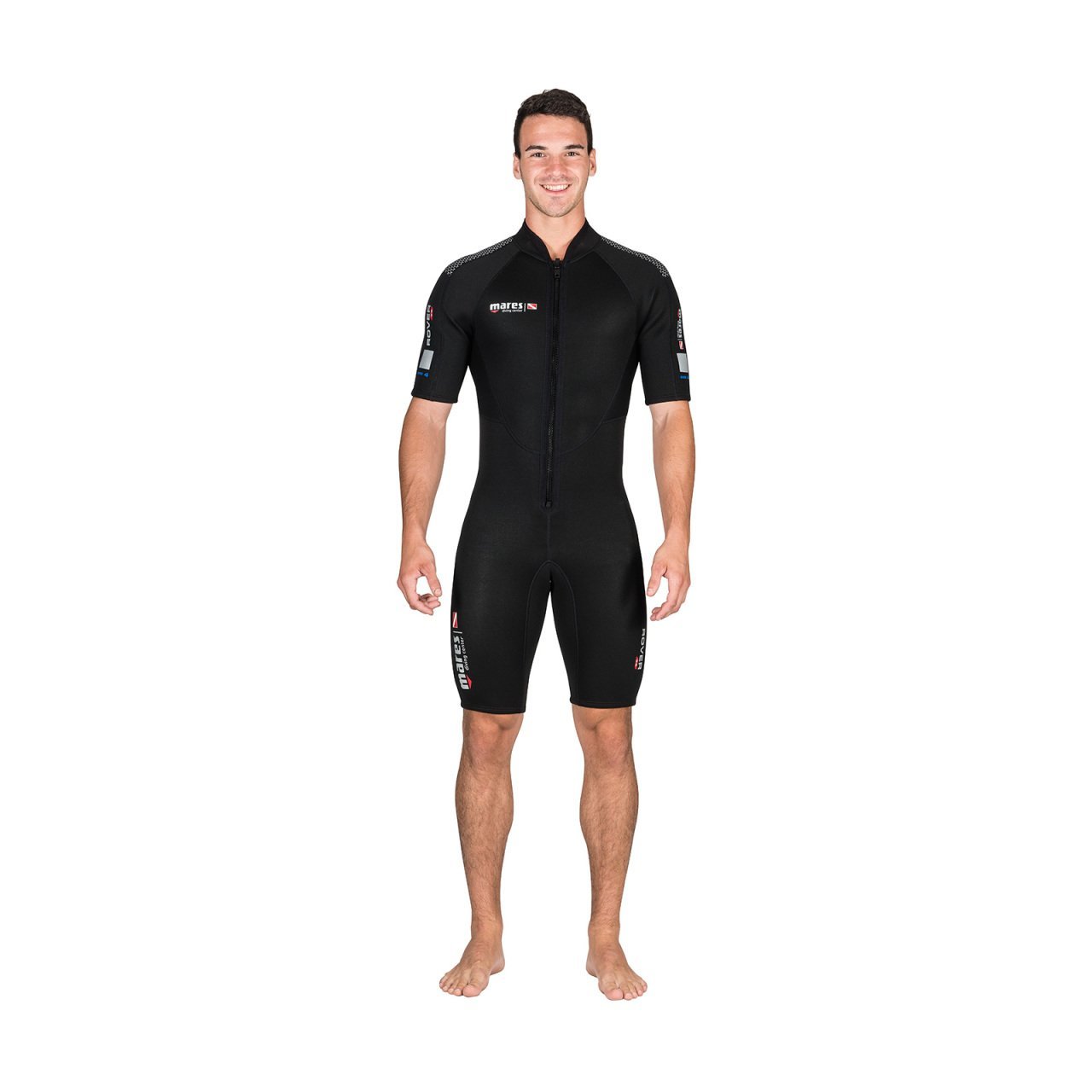 Mares ROVER Shorty 3 mm Önden Fermuarlı Unisex -2