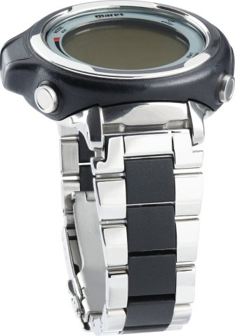 Mares Matrix Dalış Bilgisayarı Metal Kayışı Siyah