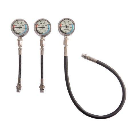 Mares Basınç Ölçer SPG52 56 cm HP Kamçı - XR Serisi BAR