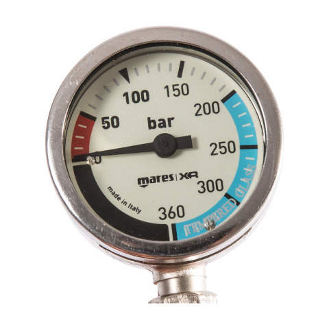 Mares Basınç Ölçer SPG52 56 cm HP Kamçı - XR Serisi BAR