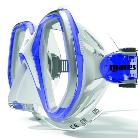 Mares CHROMA UP Maske Beyaz/Siyah