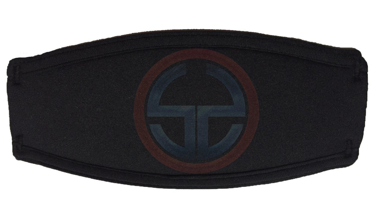 Neopren Maske Kayışı Koruma Bandı Siyah