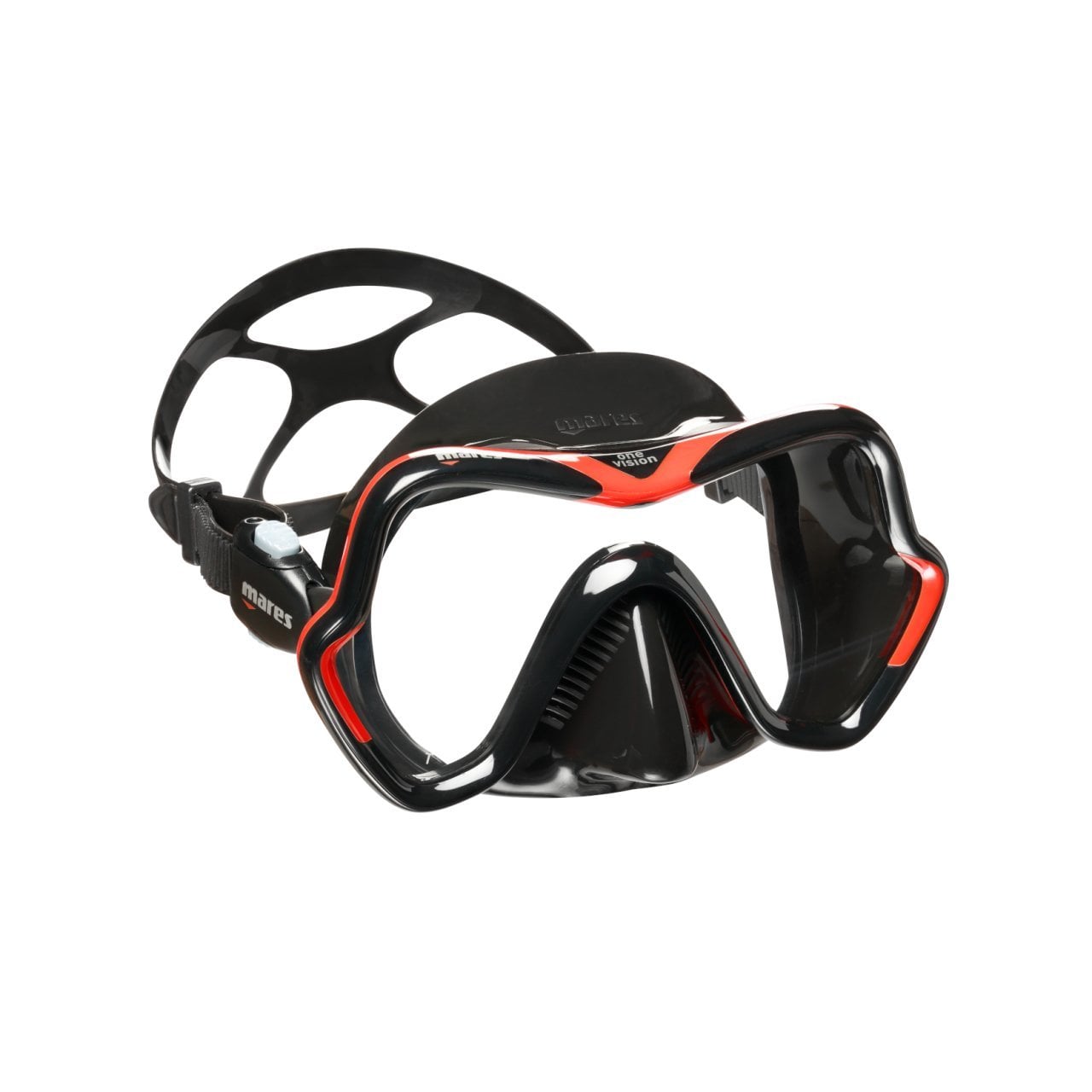 Mares ONE VISION SUNRISE Maske Siyah/Kırmızı