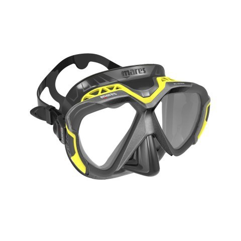 Mares X-WIRE Maske Siyah/Sarı