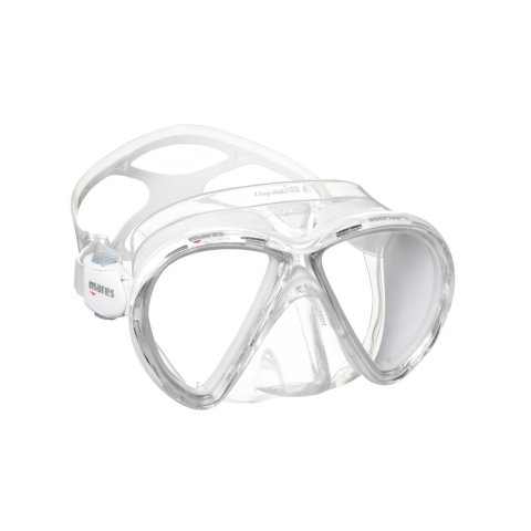 Mares X-VU LiquidSkin Sunrise Maske Şeffaf/Kırmızı