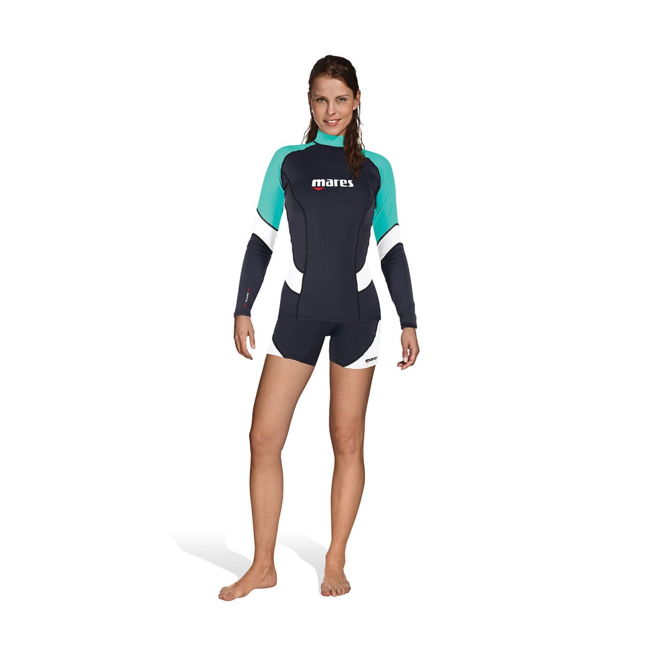 Mares RASH GUARD Trilastic Scuba Dalış L-Uzun Kollu Kadın XS