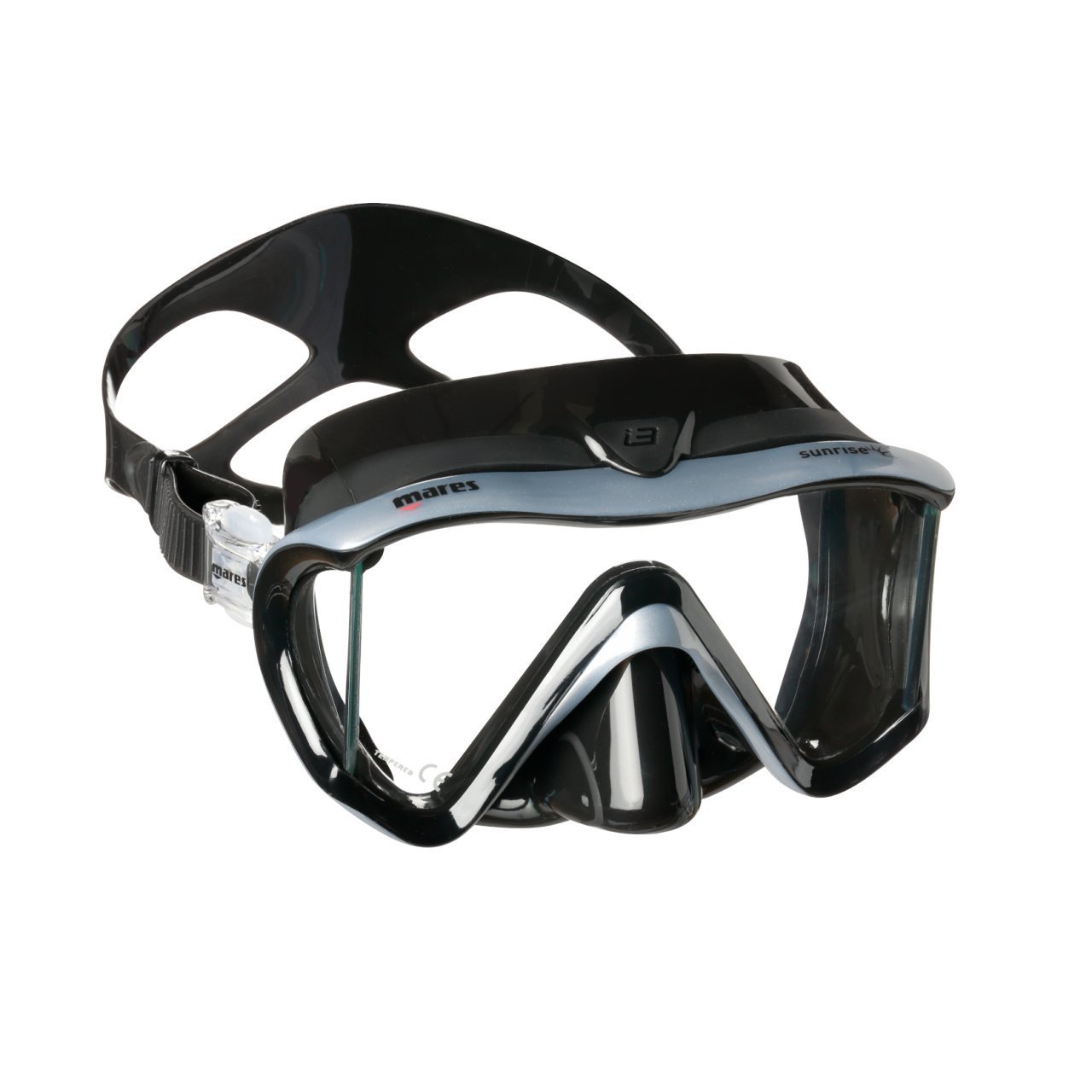 Mares i3 Sunrise Maske Şeffaf/Şeffaf
