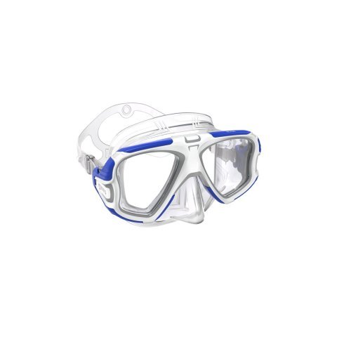 Mares EDGE Maske Şeffaf/Mavi