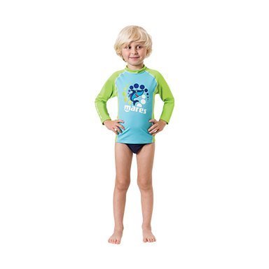 Mares RASH GUARD L/S Uzun Kol Erkek Çocuk (UPF50+) L