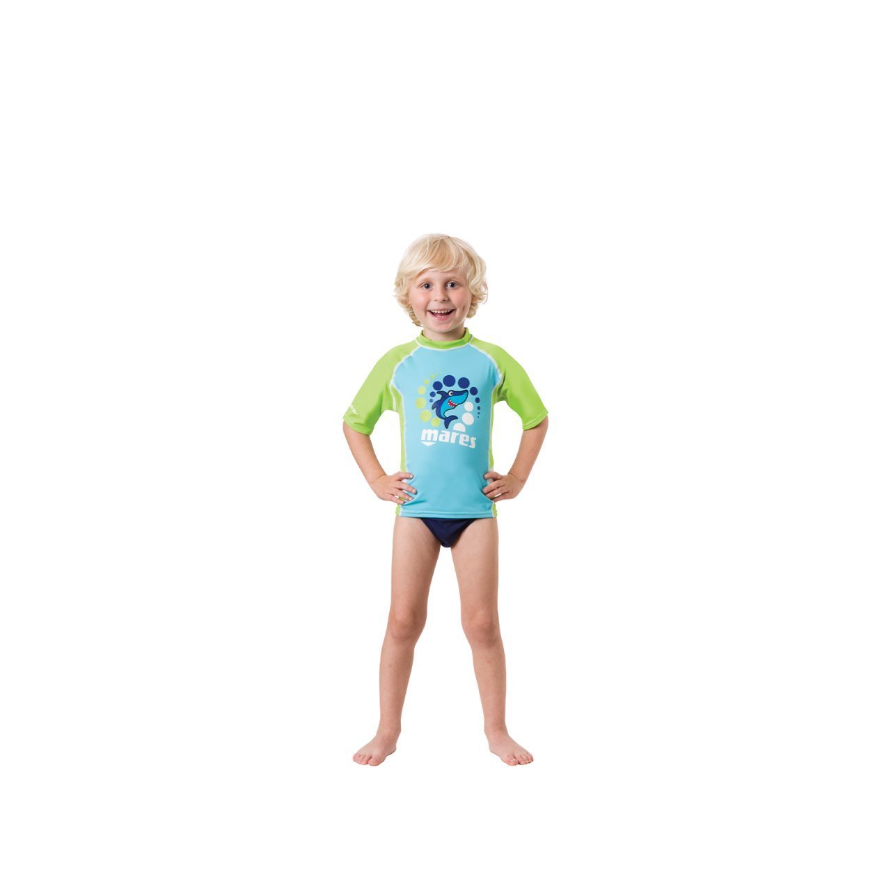 Mares RASH GUARD S/S Kısa Kol Erkek Çocuk (UPF50+) L