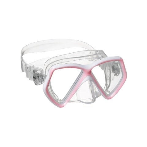 Mares PIRATE 8-14 Yaş Çocuk Maske İstiridye - Şeffaf/Sarı