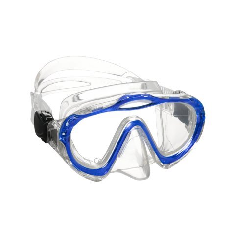 Mares SHARKY 4-7 Yaş Çocuk Maske Plastik Kutu - Şeffaf/Sarı