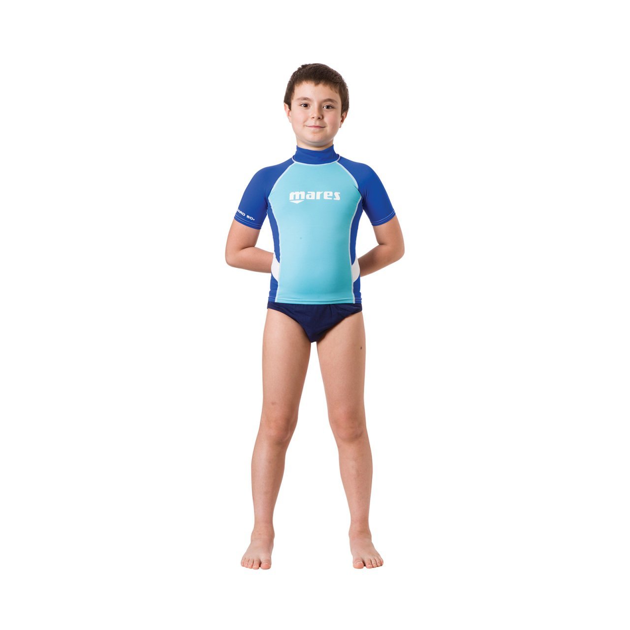 Mares RASH GUARD S/S Kısa Kol Erkek Çocuk (UPF50+) XS