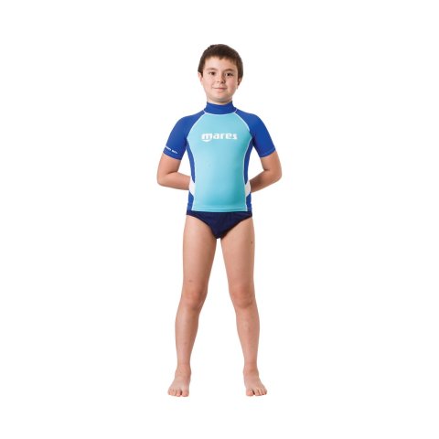 Mares RASH GUARD S/S Kısa Kol Erkek Çocuk (UPF50+) XS