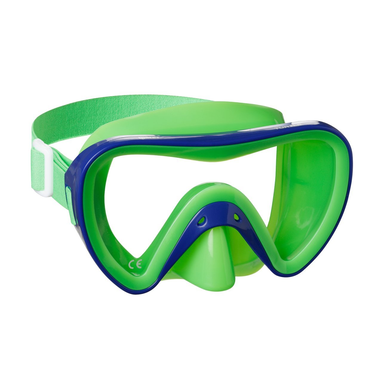 Mares TURTLE 8-14 Yaş Çocuk Maske Karton Kutu - Açık Mavi / Pembe