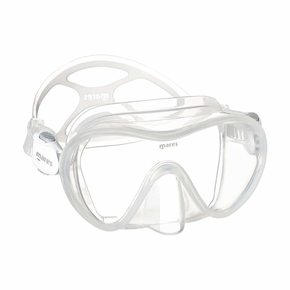 Mares TROPICAL Maske Şefaf/Beyaz