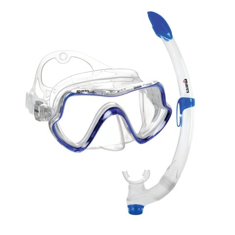 Mares PURE VISION Maske Şnorkel Seti Şeffaf/Lila