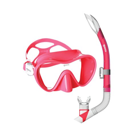 Mares TROPICAL Maske Şnorkel Seti Fileli Çanta - Mavi