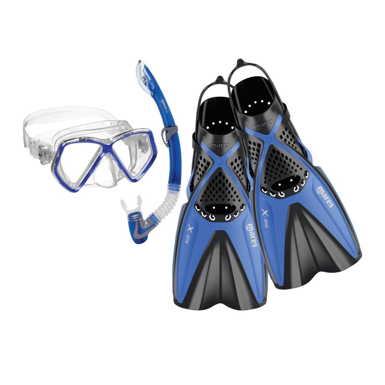 Mares X-ONE PIRATE Maske Palet Şnorkel Seti XS - Pembe