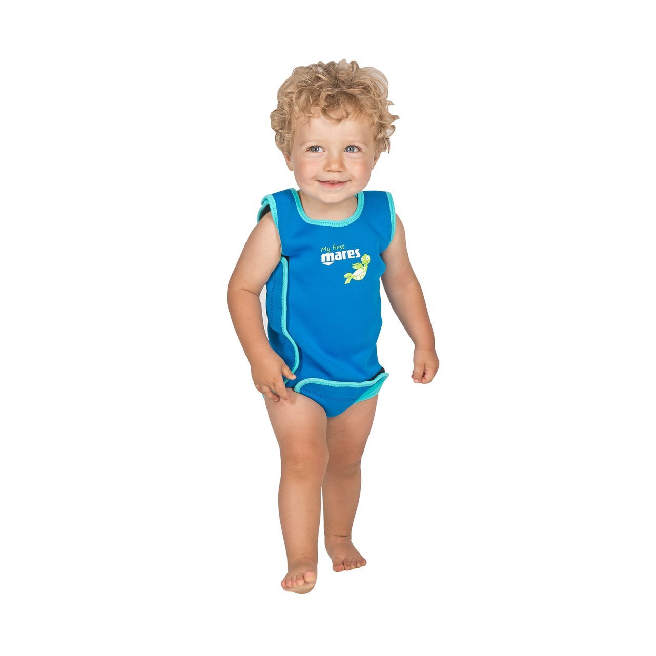 Mares WRAP Bebek Body M (12-18 Ay) - Mavi