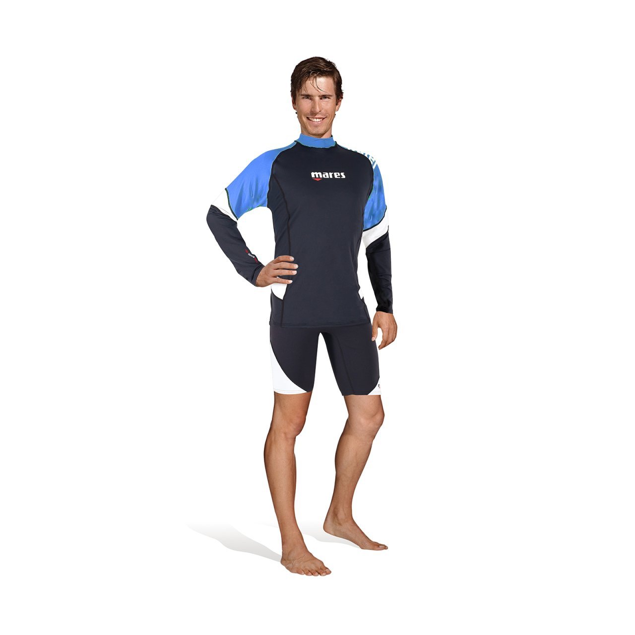 Mares RASH GUARD L/Uzun Kol Bol Kesim Erkek XL - Mavi