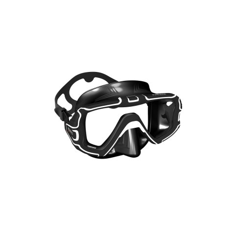 Mares PURE EDGE Maske Siyah/Beyaz